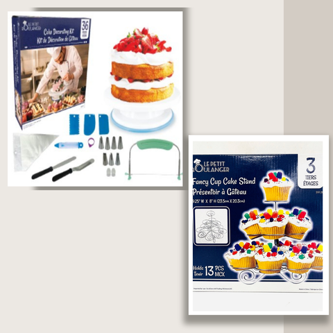 CAKE DECORATING KIT & DISPLAY