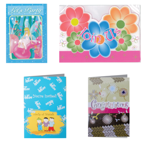 INVITATION CARDS 8PCS