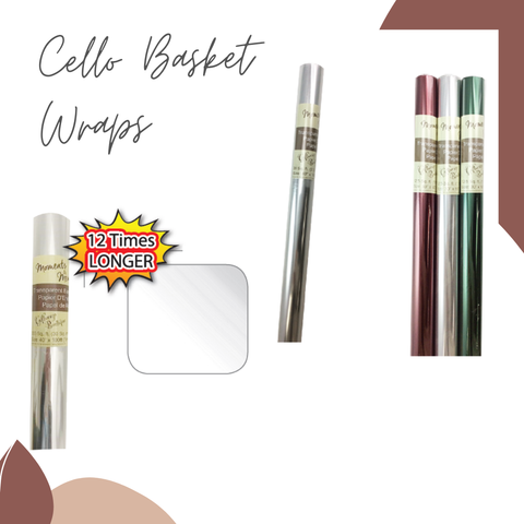 CELLO BASKET WRAPS