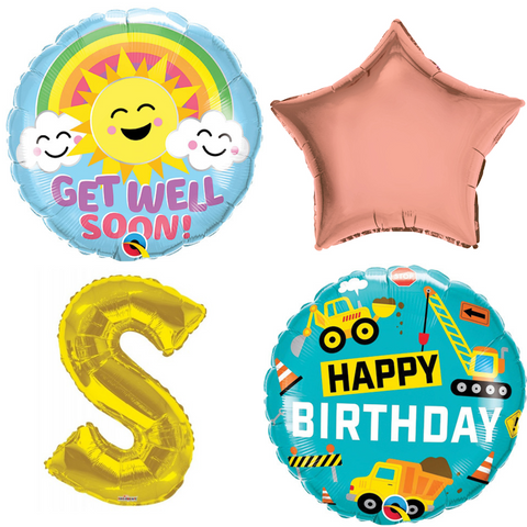 FOIL BALLOONS (HELIUM)