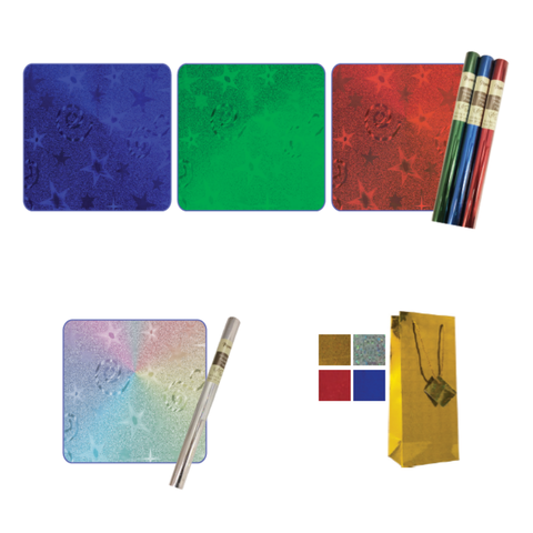 HOLOGRAPHIC BAGS & WRAPS