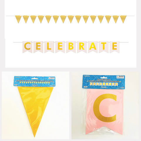 LETTER | PENNANT BANNER