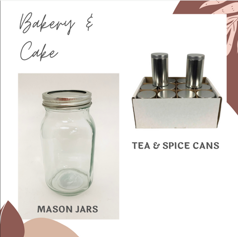 MASON JARS | TEA & SPICE CANS